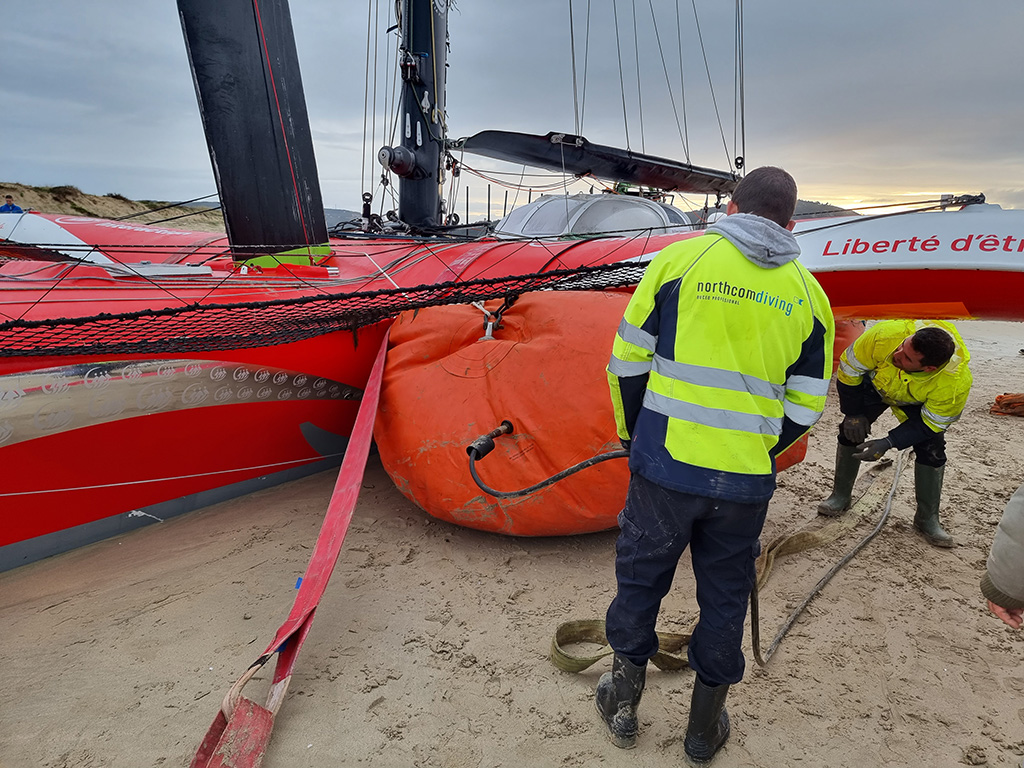 Rescate, reflotamiento y recuperación de fondo marino