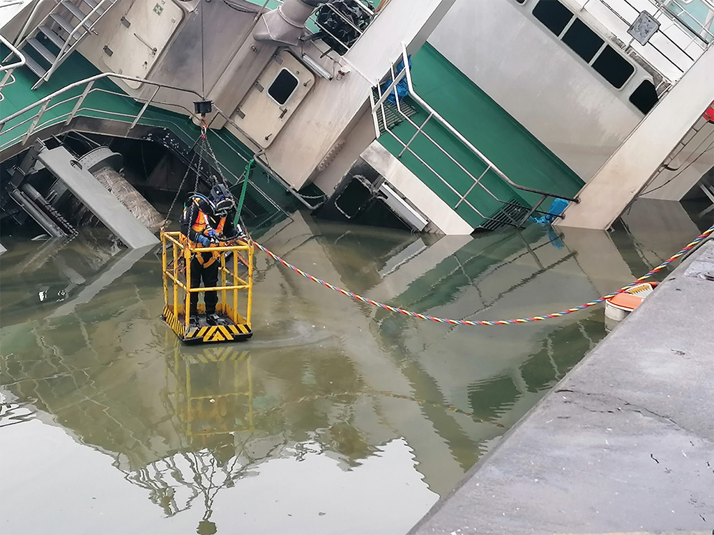 Rescate, reflotamiento y recuperación de fondo marino