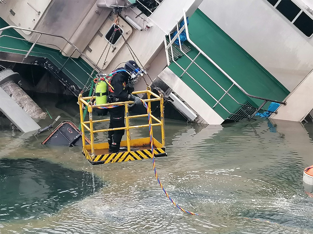 Rescate, reflotamiento y recuperación de fondo marino